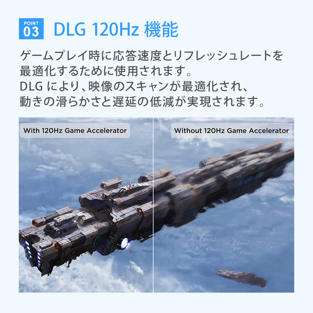 DLG120Hz機能