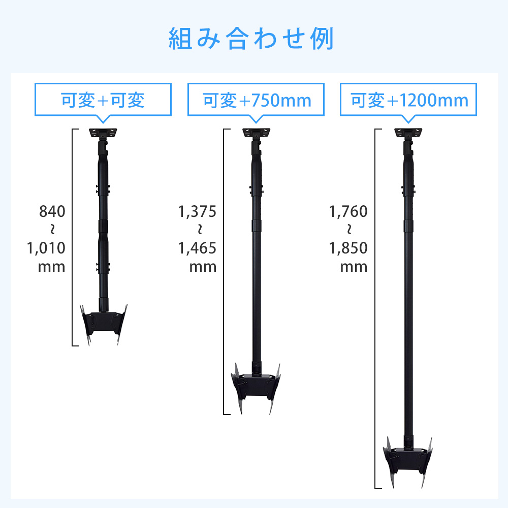 組み合わせ例